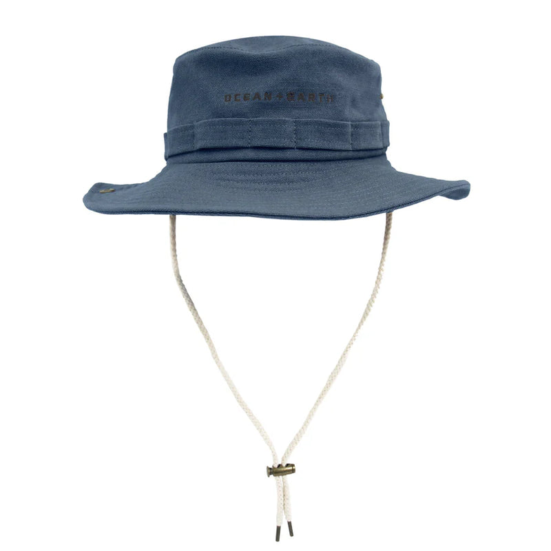 Ocean and Earth wide brim hat Petrol blue | Ocean & Earth | - Northshore Newquay - Surf/Skate Shop