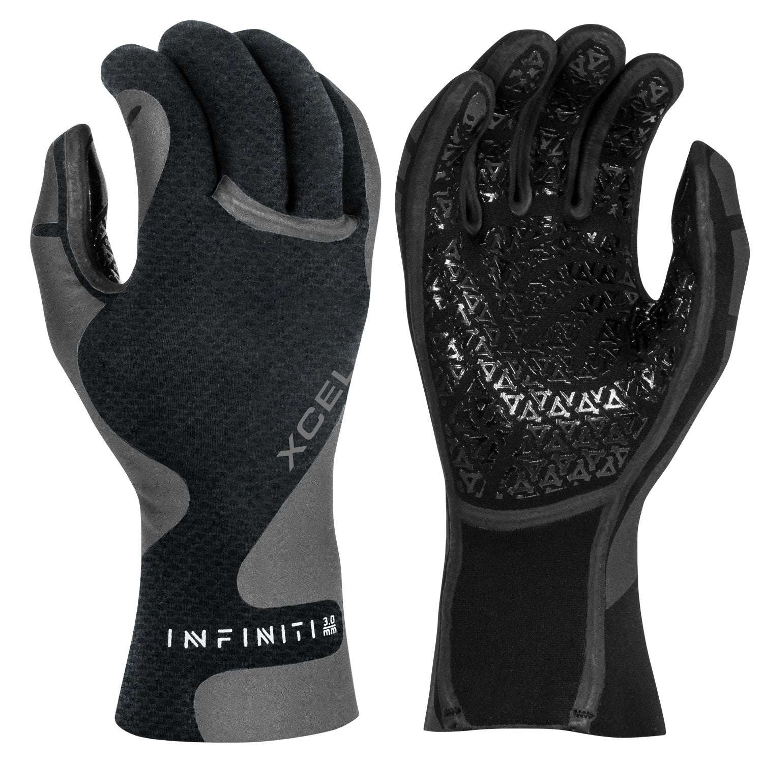 XCEL Infiniti 3mm 5 Finger Wetsuit Gloves | Xcel | Wetsuit Gloves - Northshore Newquay - Surf/Skate Shop