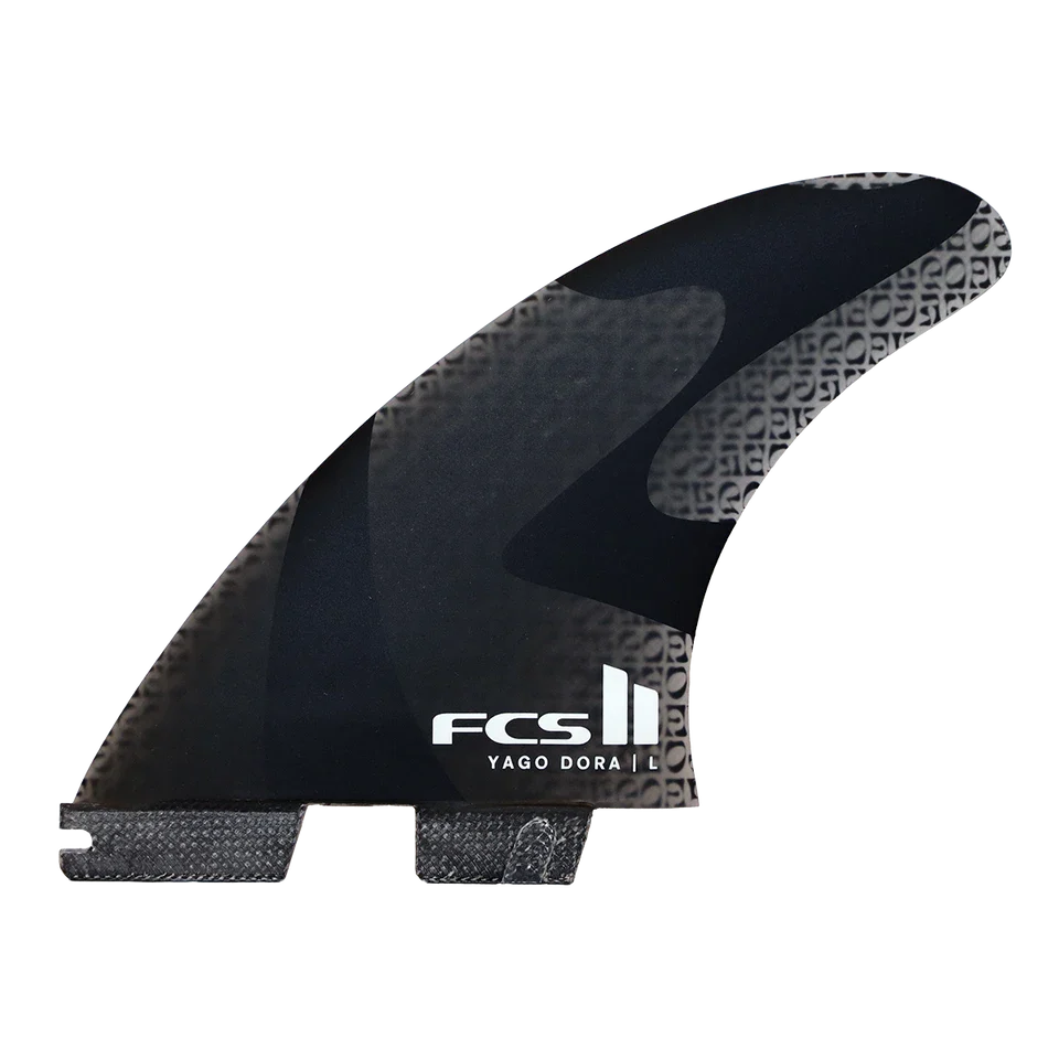 FCS II YAGO DORA PG TRI FINS - SMOKE | FCS | - Northshore Newquay - Surf/Skate Shop