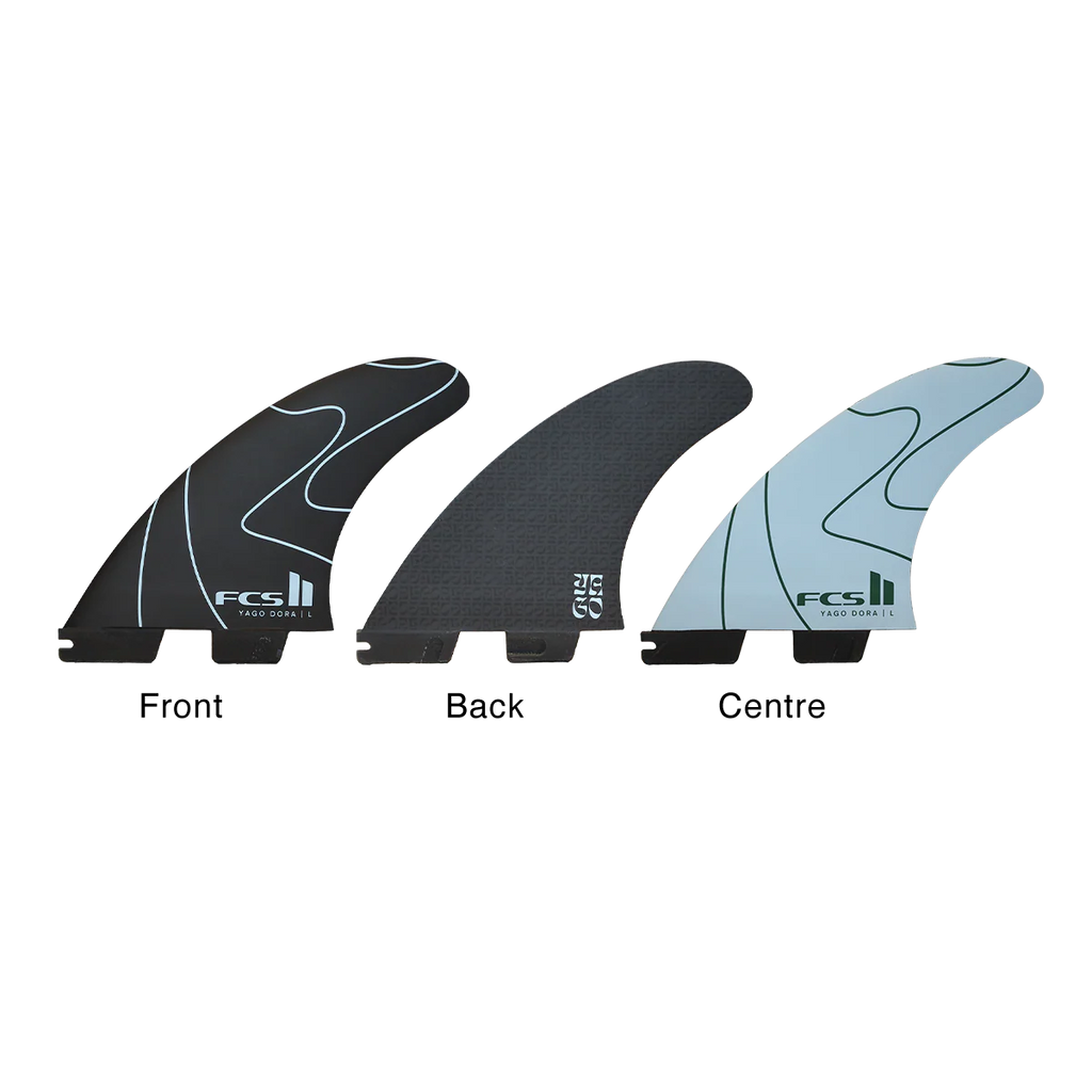FCS II YAGO DORA PC TRI FINS - FLUX | FCS | - Northshore Newquay - Surf/Skate Shop