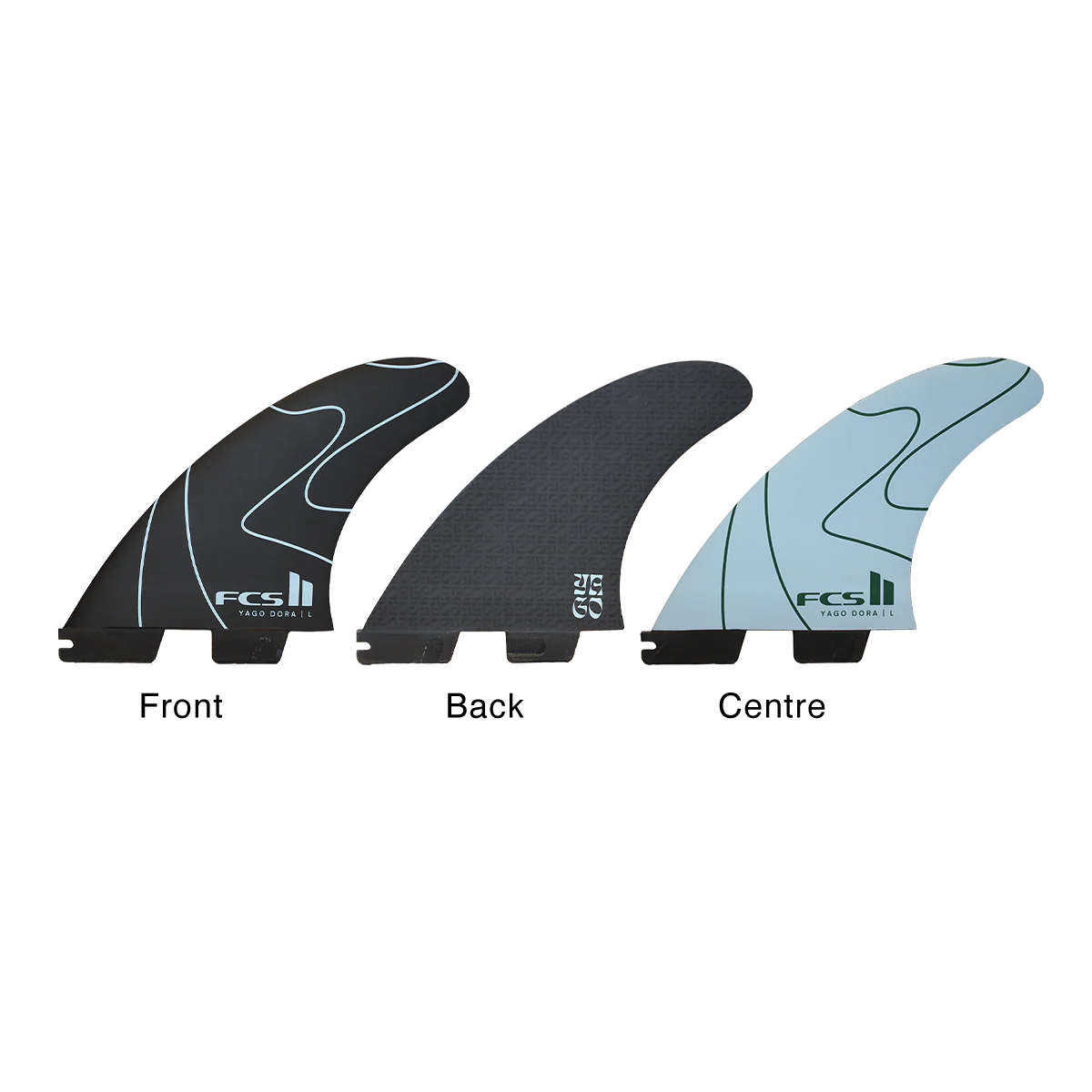 FCS II YAGO DORA PC TRI FINS - FLUX | FCS | - Northshore Newquay - Surf/Skate Shop