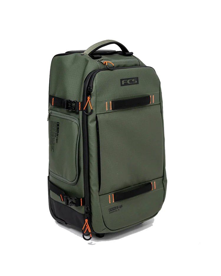 FCS Mission Wheely 42L Carry‑On | FCS | - Northshore Newquay - Surf/Skate Shop