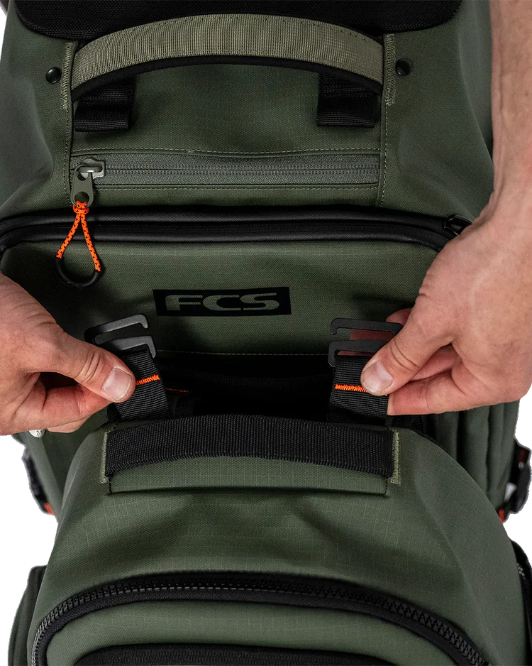 FCS Mission Wheely 42L Carry‑On | FCS | - Northshore Newquay - Surf/Skate Shop