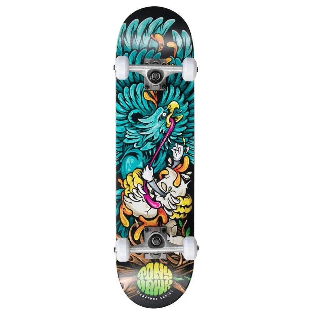 TONY HAWK SIGNATURE SERIES 180+ COMPLETE - ROTTEN MULTI - 7.375” | Tony hawk | skateboard - Northshore Newquay - Surf/Skate Shop