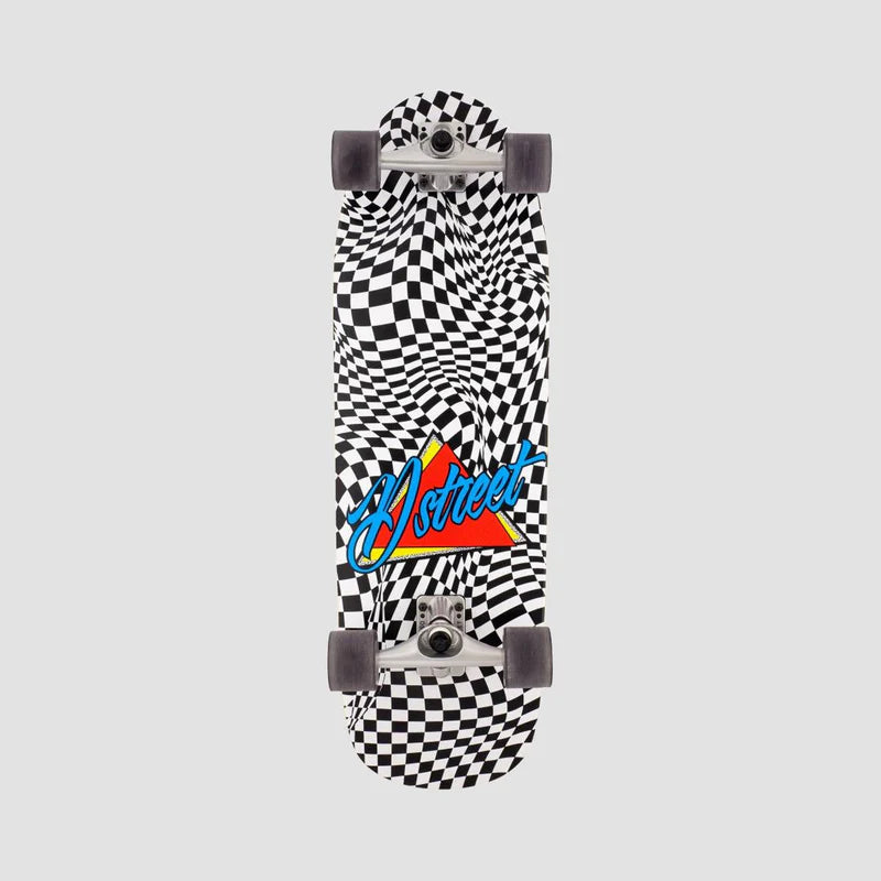 D-STREET SURF SKATE ( Check Warp ) Complete | D-Street | skateboard - Northshore Newquay - Surf/Skate Shop