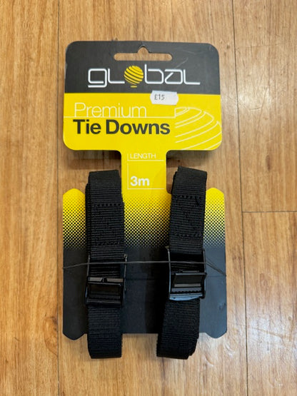 Global Surf Premium Roof Rack Tie Downs 3 Metres | Global | Roof Rack Straps