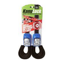 Kanu Lock Lockable Tie Down Straps 18ft 5.4 Metres | Kanu Lock | Roof Rack Straps - Northshore Newquay - Surf/Skate Shop