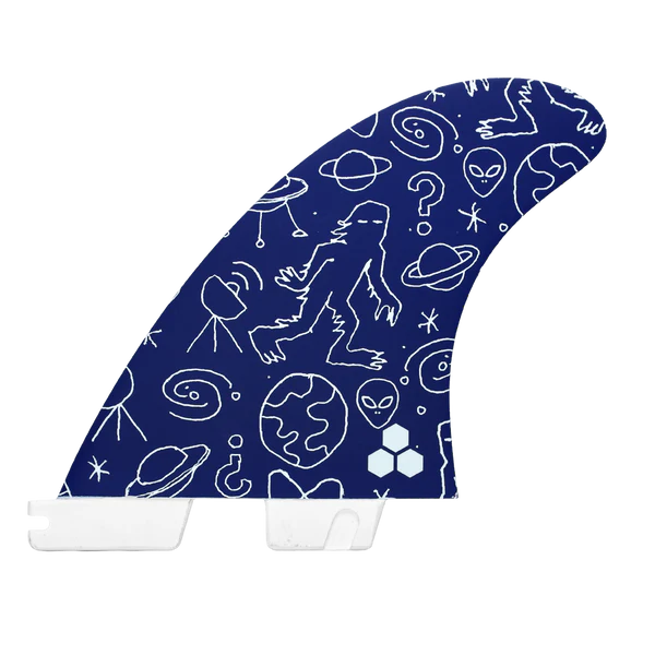 FCS II CI PC Solution Quad Rears Fin Set | FCS | - Northshore Newquay - Surf/Skate Shop