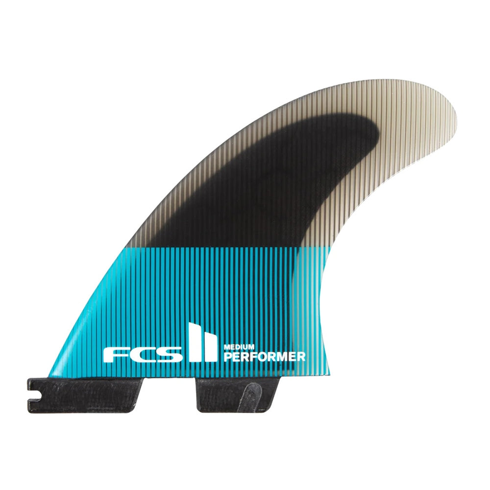 FCS II PERFORMER PC TRI SURFBOARD FINS ( BLUE ) | FCS | Surfboard Fins. - Northshore Newquay - Surf/Skate Shop