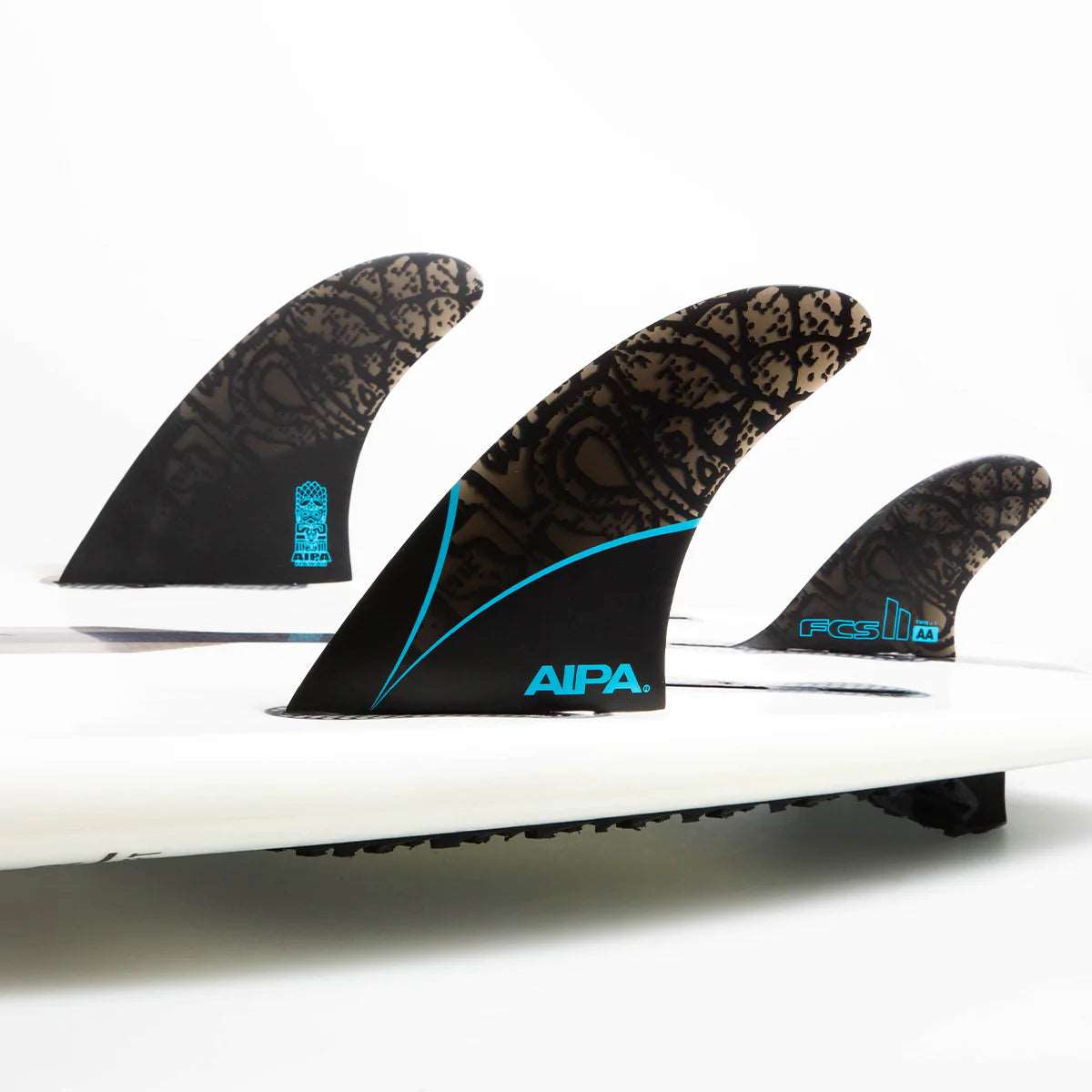 FCS II AIPA TWIN + 1 SURFBOARD FINS | FCS | Twin Fins - Northshore Newquay - Surf/Skate Shop