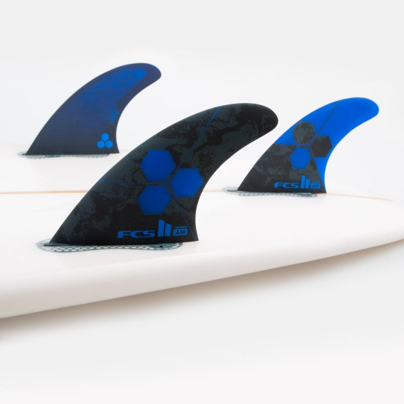 FCS II AM PC Al Merrick Thruster Surfboard fins in Medium | FCS | Surfboard Fins. - Northshore Newquay - Surf/Skate Shop