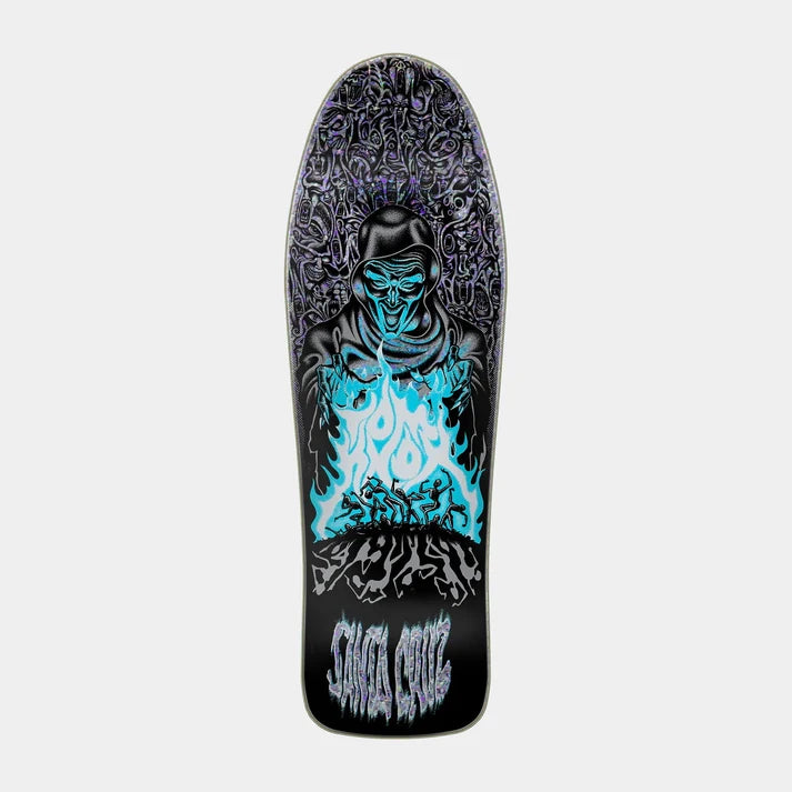 Santa Cruz Knox Firepit Reissue Skateboard Deck 10.07in x 31.275in | Santa cruz | - Northshore Newquay - Surf/Skate Shop