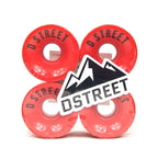 D Street 59 Cent Skateboard Wheels 78A Red 59mm | D-Street | - Northshore Newquay - Surf/Skate Shop