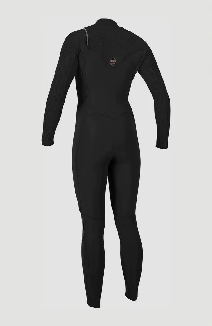 O’NEILL WOMENS HYPERFREAK 4/3Mm CHEST ZIP FULL WETSUIT BLACK | O’neill | Winter Wetsuit