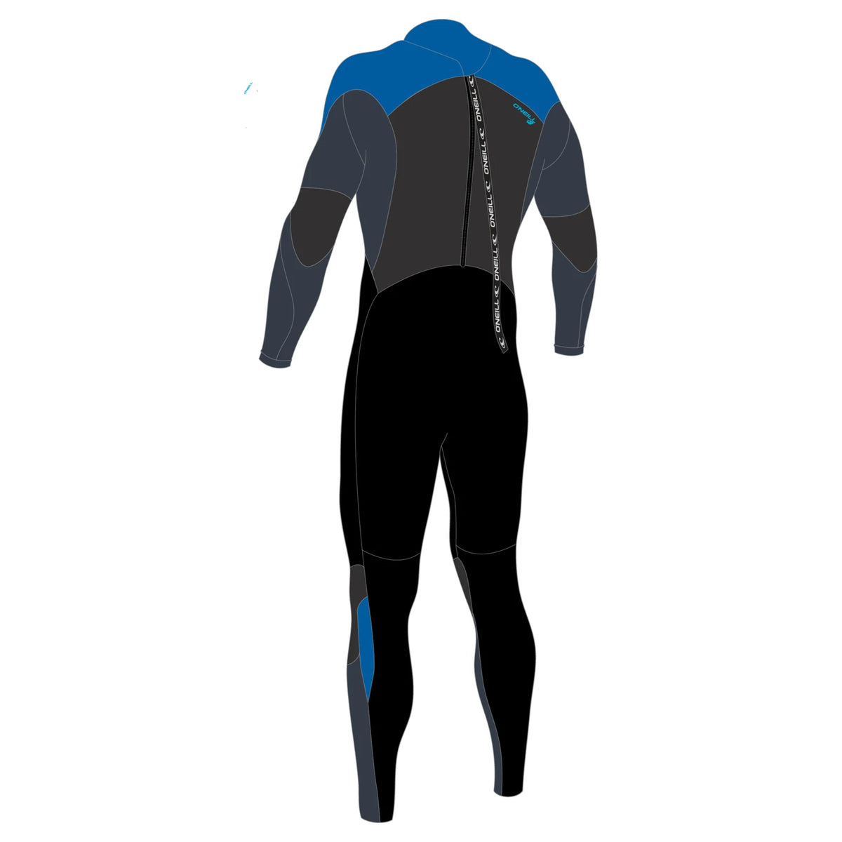 O’NEILL KIDS EPIC 5/4MM BACK ZIP FULL WETSUIT - Black / Slate / Bali Blue | O’neill | Winter Wetsuit - Northshore Newquay - Surf/Skate Shop