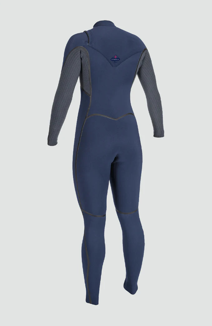 O’NEILL WOMENS HYPERFREAK FIRE 5/4+MM CHEST ZIP FULL WETSUIT (BLUE) | O’neill | Winter Wetsuit