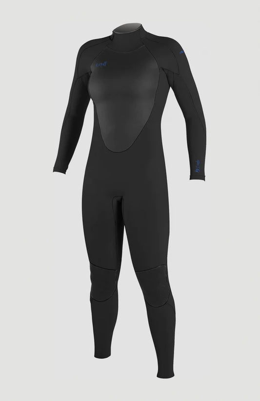 O’NEILL WOMENS EPIC 5/4MM BACK ZIP FULL WETSUIT | BLACK UK 14 | O’neill | Winter Wetsuit