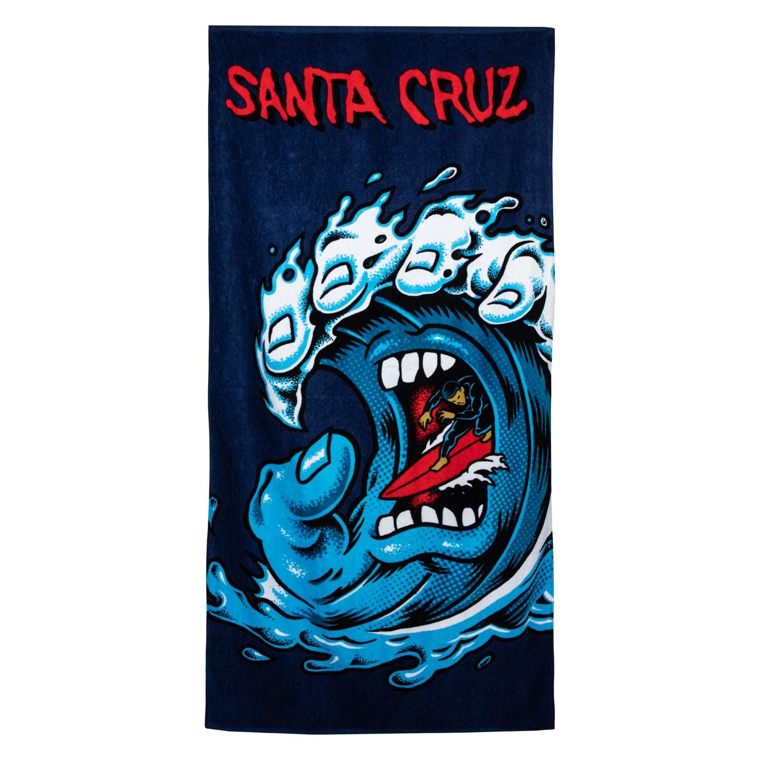 Santa Cruz Screaming Wave Towel | Santa Cruz | Beach Towel