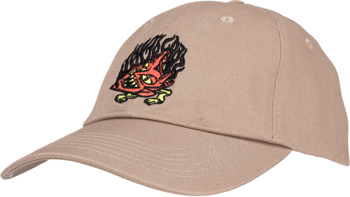 Santa Cruz Delfino Devil mask Cap(Taupe) Taupe | Santa Cruz | Cap - Northshore Newquay - Surf/Skate Shop