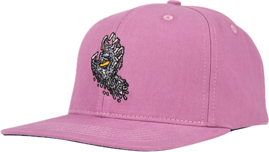 Santa Cruz Melting Hand Snap Back Cap (Dusty Rose) | Santa Cruz | Cap