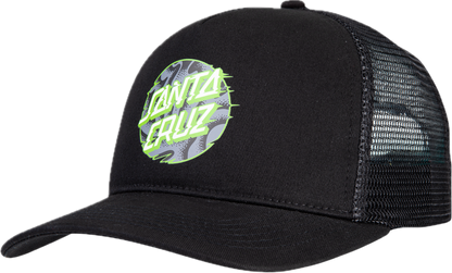 Santa Cruz Vivd Slick Dot Mesh Back Cap Black | Santa Cruz | Cap