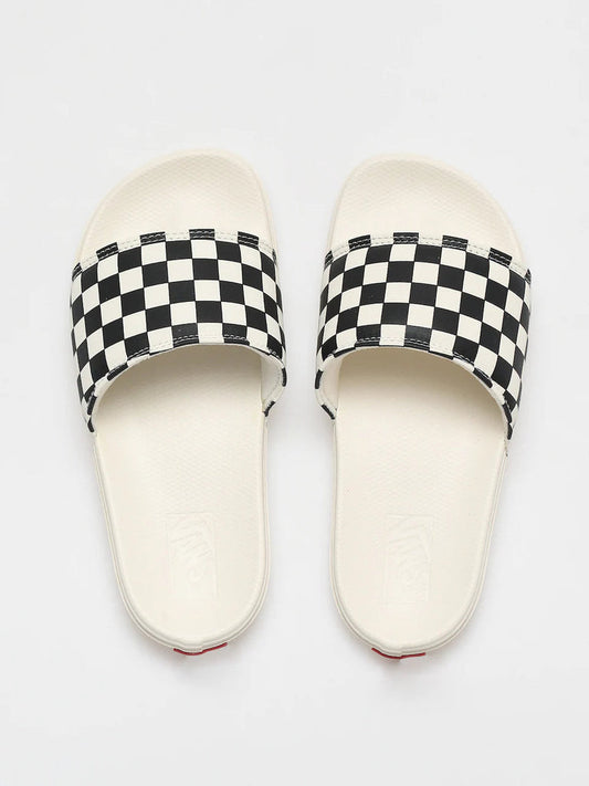 Vans women’s La Costa Slide-On Checkerboard (Blk/Marsh) UK 7.5 | Vans | Sliders