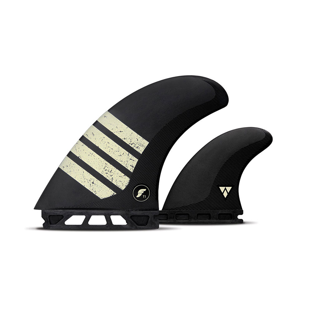 Futures T1 Twin Fin + Trailer Alpha Surfboard Fins | Futures | Twin Fins