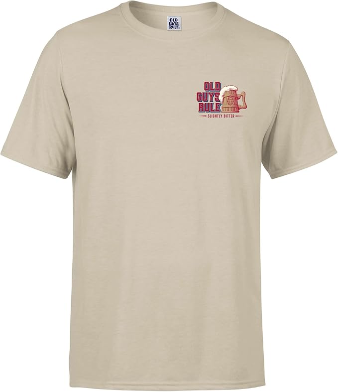 Old Guys Rule T-shirt Still Crazy - sand | Old Guys Rule |