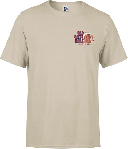 Old Guys Rule T-shirt Still Crazy - sand | Old Guys Rule |