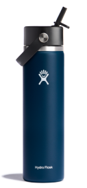 Hydro Flask 24 oz ( 710ml ) Wide Mouth Flex Straw Cap Bottle Indigo | Hydro Flask | Flask