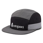Cotopaxi Tech 5-Panel Hat Black Cinder | Cotopaxi | Peak cap