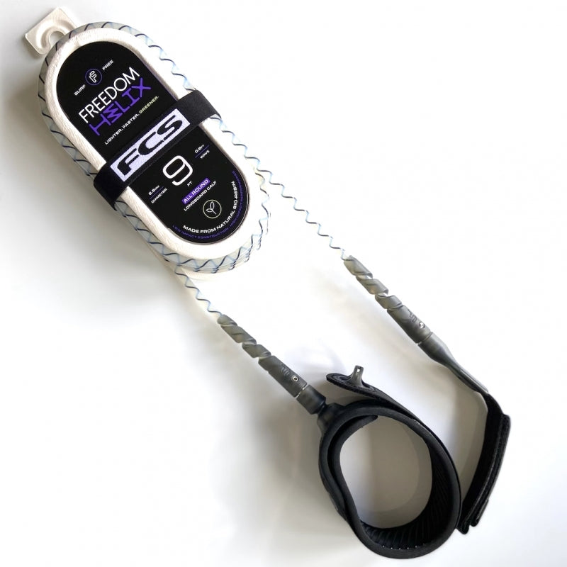 FCS freedom helix 9ft ankle leash | FCS | Surfboard Leash - Northshore Newquay - Surf/Skate Shop