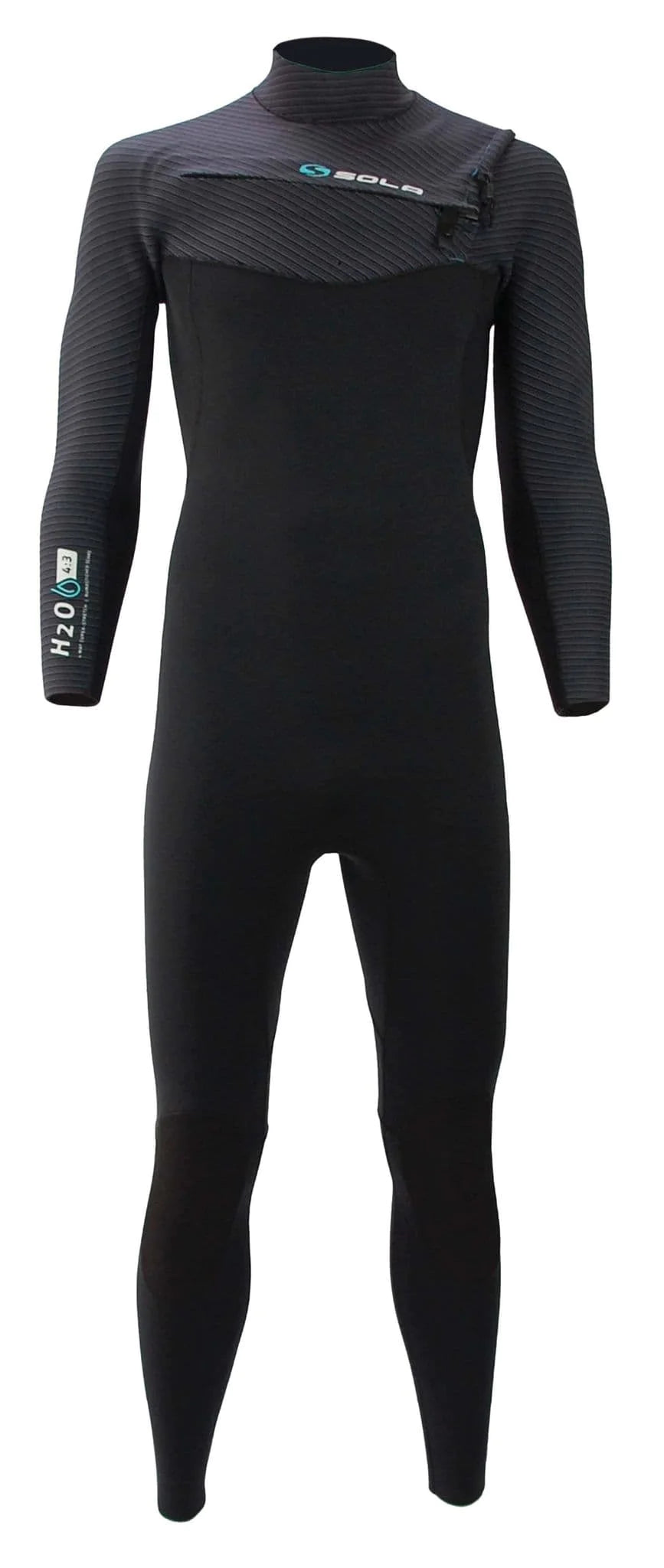 SOLA H20 4mm / 3mm Front Zip Mens Wetsuit | Sola |