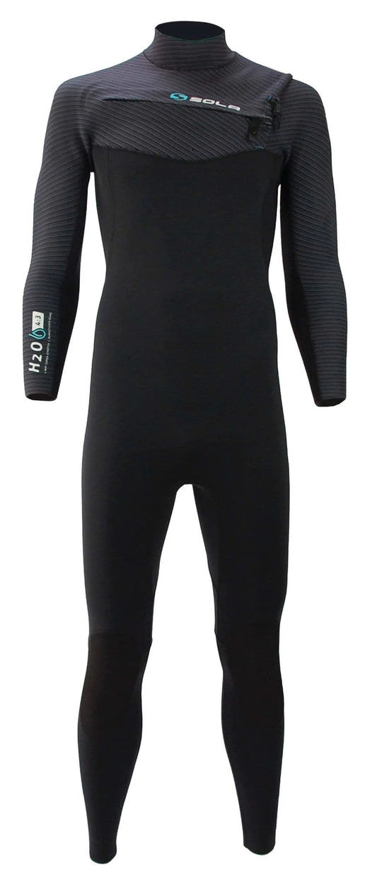 SOLA H20 4mm / 3mm Front Zip Mens Wetsuit | Sola |