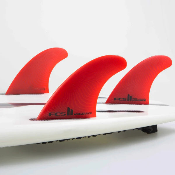 FCS II NEO GLASS ACCELERATOR TRI SURFBOARD FINS L | FCS | Thruster