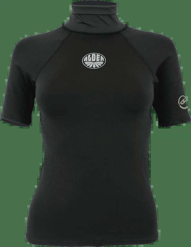 ALDER SPIRIT LADIES POLY RASH VEST short sleeve | Alder | - Northshore Newquay - Surf/Skate Shop
