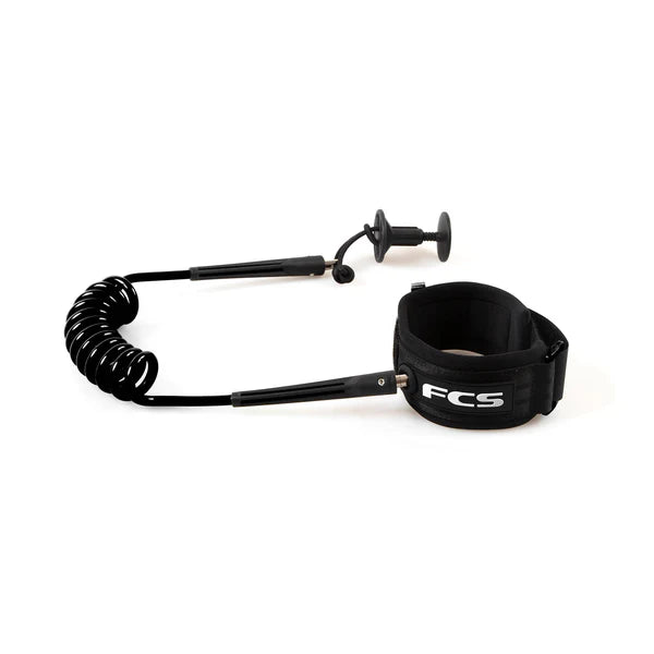FCS BODYBOARD BICEP LEASH Black | FCS | Bodyboard Leash - Northshore Newquay - Surf/Skate Shop