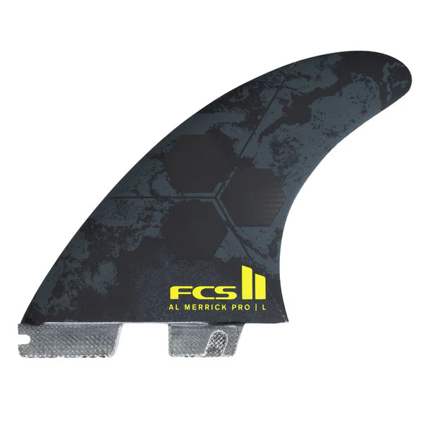 FCS II AL MERRICK PG PRO TRI FIN SET ( Black ) Large | FCS | Surfboard Fins. - Northshore Newquay - Surf/Skate Shop
