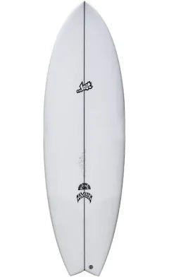 Lost RNF 96 Round Nose Fish Surfboard 6’1” 21.50 2.68 39.50 ( White ) | Lost Surfboards | Shortboard