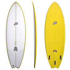 Lost RNF 96 Round Nose Fish Surfboard Yellow ) | Lost Surfboards | Shortboard