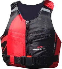SOLA FRENZY BUOYANCY AID / LIFE JACKET XL XXL 111cm - 127cm 70+kg ( Red ) | Sola | Buoyancy Aid