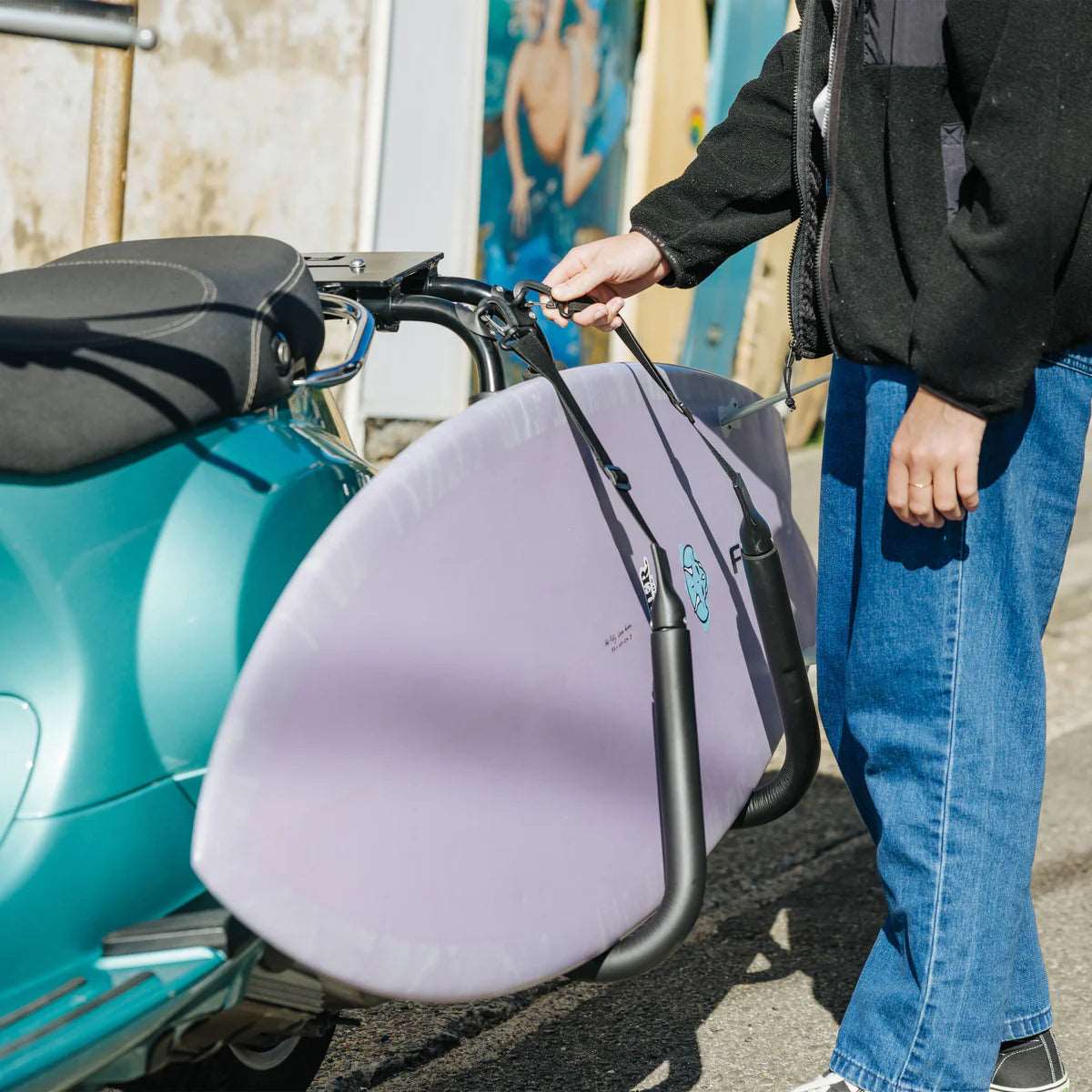 FCS MOPED / SCOOTER SURFBOARD RACK | FCS | Surfboard Moped Rack