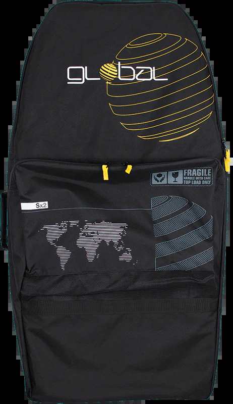 Global Sx2 Bodyboard Bag Black | Global | Bodyboard Bag - Northshore Newquay - Surf/Skate Shop