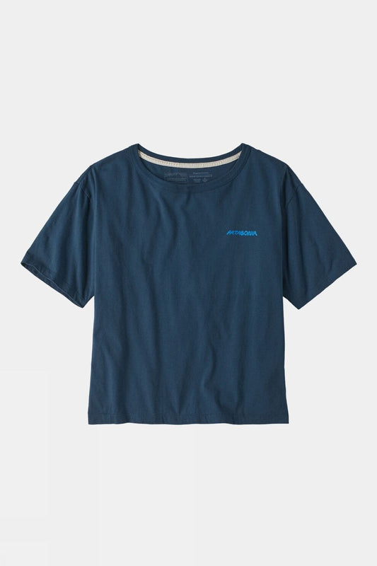 Patagonia Women’s Sunrise Organic Easy Cut T-Shirt-Tidepool Blue XL | Patagonia |