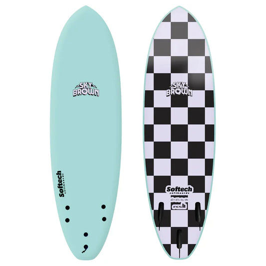 SOFTECH SKY BROWN SOFTBOARD - SEAFOAM | Softech | Foam Surfboard