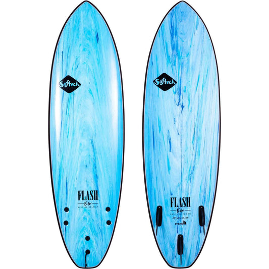 SOFTECH FLASH - AQUA MARBLE 6’0” 39 Litres | Softech | Foam Surfboard