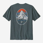 Patagonia Chouinarf Crest Pocket Responsibilli - Tee - Nouveau Green | Patagonia | - Northshore Newquay - Surf/Skate