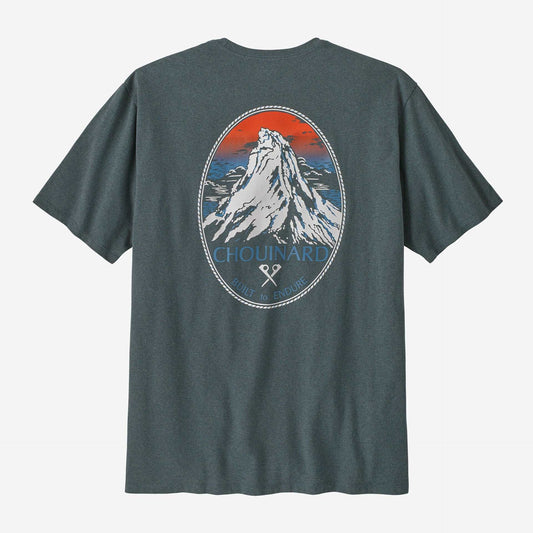 Patagonia Chouinarf Crest Pocket Responsibilli - Tee - Nouveau Green | Patagonia |