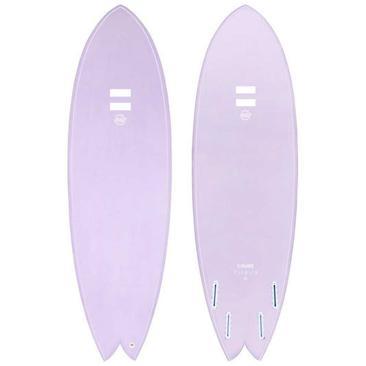 Indio “ Combo Quad“ Fish Surfboard- Lilac ( 2023 Model ) | Indio | Epoxy Surfboard