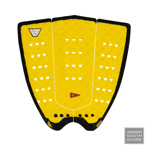 VEIA JJF PRO ROUND TAIL SURFBOARD DECK PAD Yellow | VEIA | Deck Pad - Northshore Newquay - Surf/Skate Shop